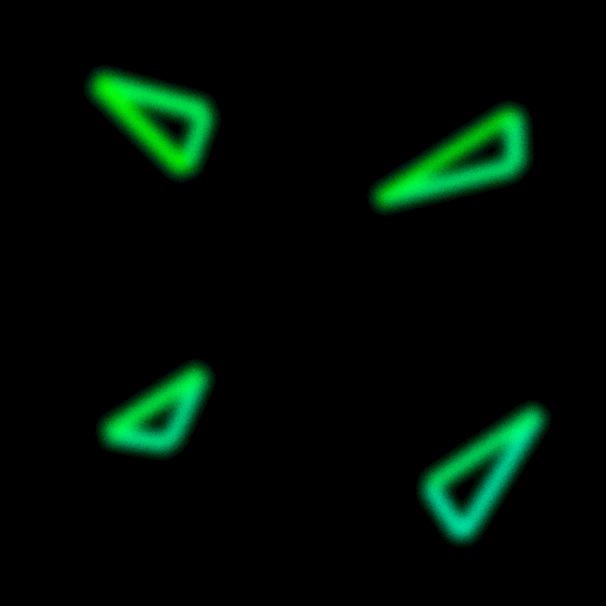 colorful atom collection